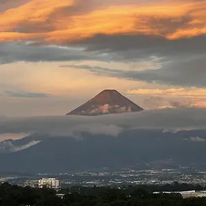 Amazing Aircrafts Views In Front Of Airport Guatemala City